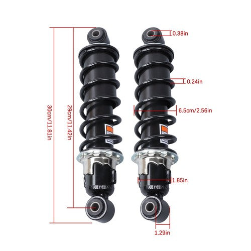 DURAFORCE 2000-2013 for Kawasaki Diesel Mule 2510 3010 4010 Rear Shocks 45014-1725