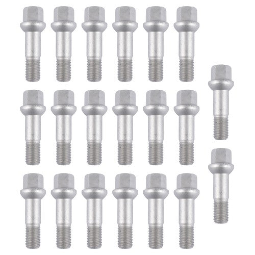DURAFORCE 20PCS Wheel Lug Bolts Nuts for Mercedes ML550 S500 CL500 GL450 G500 0009905307