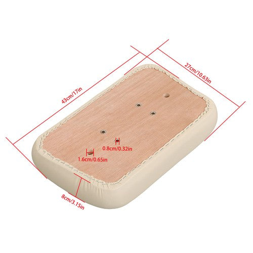 DURAFORCE New 2× Seat Back Cushion Assembly For Club Car DS Golf Cart 1979-2000.5 White
