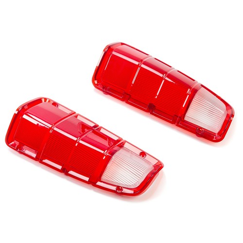 Tail Light Lens Only Pair for Dodge Truck Plymouth Power Wagon 1972-1980