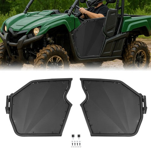 DURAFORCE Aluminum Doors Panel Cabs Doors 1 Pair for Yamaha Viking EPS 2014 2025