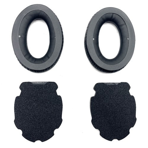 New 1Pair Black Ear Pads Cushions for Aviation Headset X A10 A20 for Bose