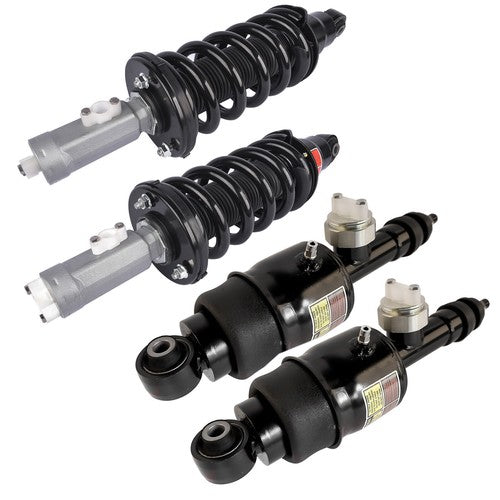DURAFORCE 4Pcs Front Rear Hydraulic Shock Strut Spring Assys for Infiniti QX56 QX80 11-21