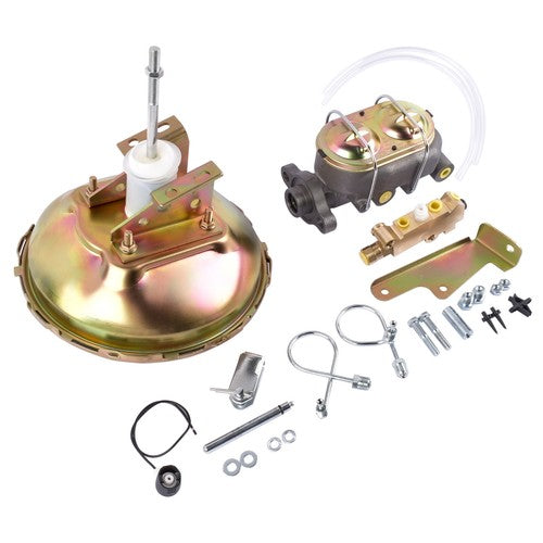 DURAFORCE For Chevy Camaro 67-69 Brake Booster w/ Disc Drum Proportioning Valve Cylinder