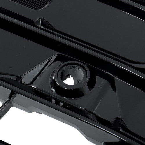 DURAFORCE Mesh Front Grille Gloss Black For Grand Highlander 2024 2025 Without Camera Hole