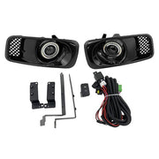 DURAFORCE For 1999-2000 Honda Civic JDM Front LED Double colour Fog Lights Lamps DRL Pair