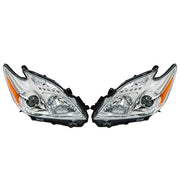 DURAFORCE Headlights Headlamps For Toyota Prius 2012-2015 Replacement Right&Left Halogen