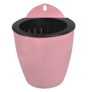 DURAFORCE Pink Self-Watering Plant Flower Pot Wall Hanging Plastic Planter Garden 7 Pack