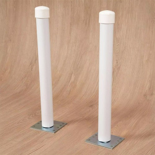 DURAFORCE 2PCS Steel 22" Pontoon Trailer For Boat Post Guide-On Guide On Post W/hardware
