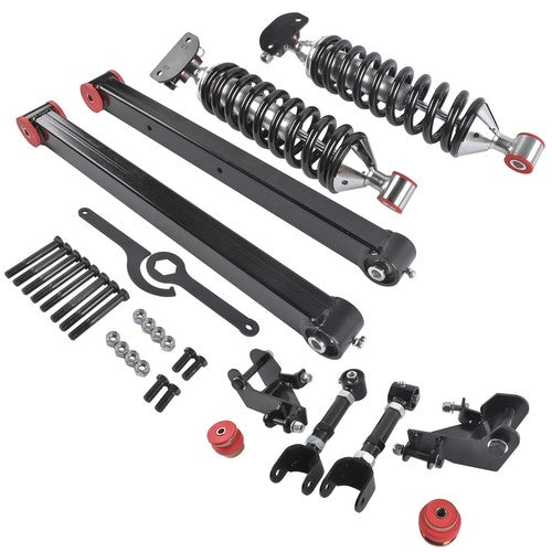 DURAFORCE Fits 1967-1972 Cutlass 180-230lb Rear Adjustable 4 Bar & Coilover Conversion Kit