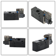 DURAFORCE 1/2 inch 3-way 2 position electric directional control air solenoid valve 12V DC