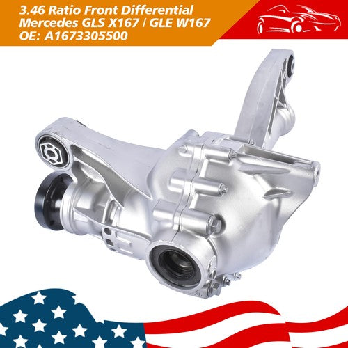 DURAFORCE Front Differential A1673305500 3.46 Ratio for Mercedes GLS GLE W167 2020-2025