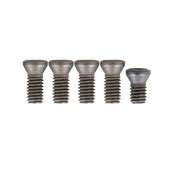 DURAFORCE 5-piece 1/2 " lathe indexable carbide insert + turning tool bit holder kit USA