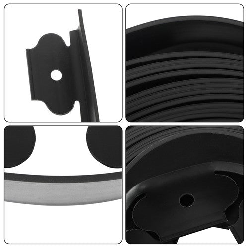 DURAFORCE L-shaped Landscape Edging Border Kit 40 FT No-Dig Garden Edge Lawn Border