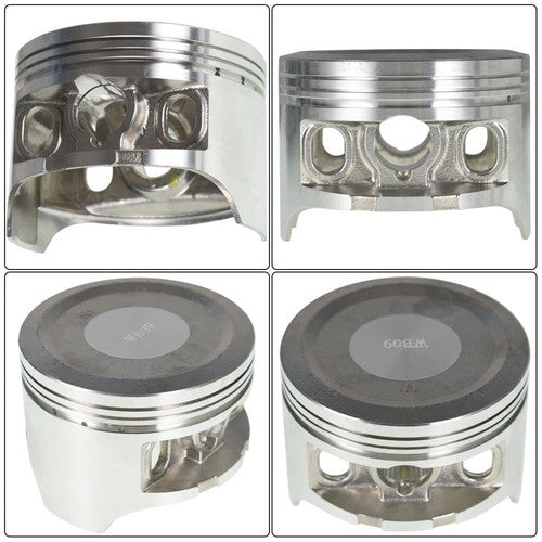 DURAFORCE 2000-2006 Cylinder Piston Gasket Top End Rebuild Kit For Honda Rancher 350 FM/FA