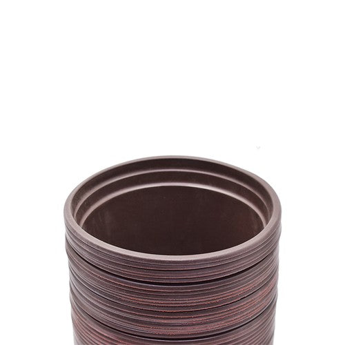 DURAFORCE 100Pcs Flowers Nursery Cup Children's Room Nursery Plastic Plant Pot 14X13X9cm