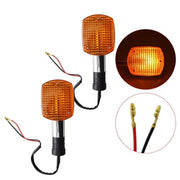DURAFORCE Front Pair turn signal indicators For Honda V45 VF750C VF700C with stem