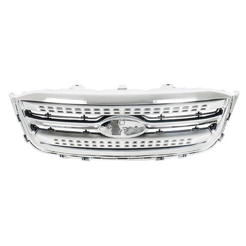 DURAFORCE Front Bumper Cover & Front Upper Grille Fit For Ford Taurus 2010 11 2012