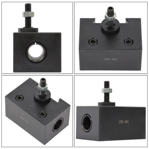 DURAFORCE 250-404 CA #4 QUICK CHANGE HEAVY DUTY BORING BAR TOOL POST HOLDER
