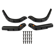 DURAFORCE 4pcs Fender Flares With Screws Front Rear For Club Car DS Golf Cart 1994-Up