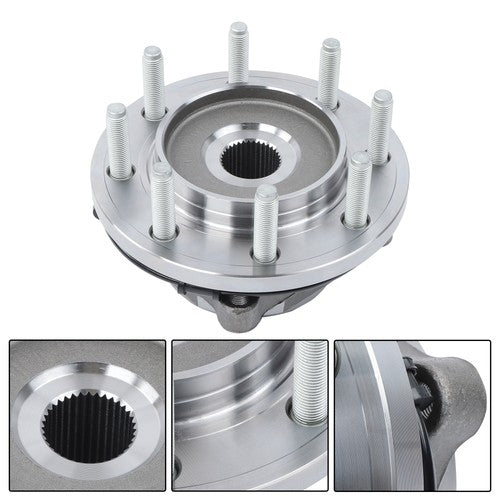 DURAFORCE For RAM 2500 3500 2014 2015 2016 - 2018 2pcs Front Wheel Bearing & Hub Assembly