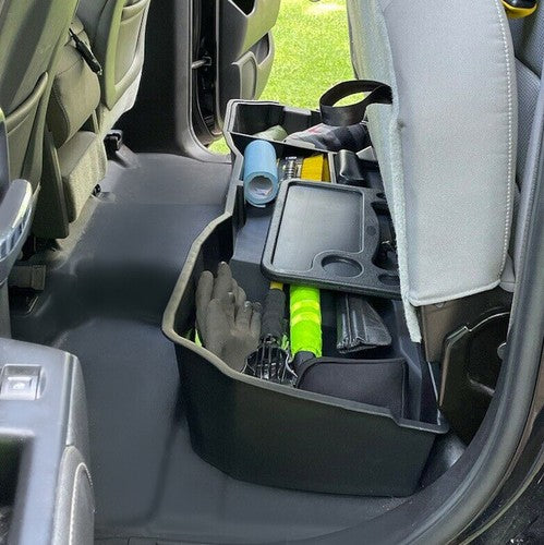 Underseat Storage Box for 14-19 Silverado Sierra 1500 2500HD Extended Double Cab