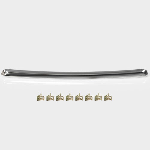 DURAFORCE Hood Molding Trim Moulding Chrome For 07-13 GMC Sierra 1500 2500 3500 GM1235109