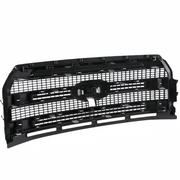 DURAFORCE Front Upper Grille for Ford F-150 Platinum 2015-2017 Camera Hole Matte Black