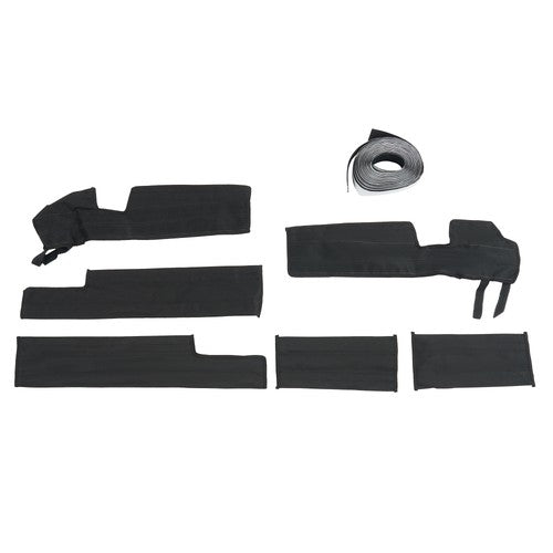 Soft Doors Cab Enclosure for Kawasaki Mule PRO FXT DXT 15-24 Roof Rear Window