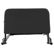 DURAFORCE Folding Frame Rear Seat Backrest Driver Riding Support Thick Cushion For ATV