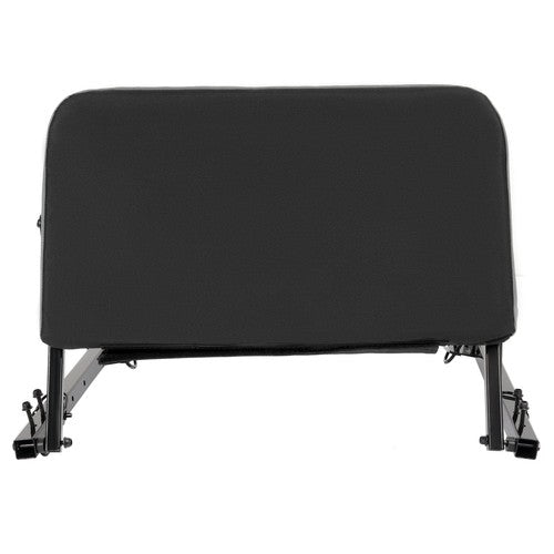 DURAFORCE Folding Frame Rear Seat Backrest Driver Riding Support Thick Cushion For ATV