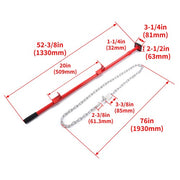 DURAFORCE 52in Car Bumper Panel Alignment Bar Repair Tool Auto Body Jack