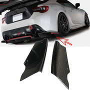DURAFORCE Fit 13-21 BRZ FRS GT86 ZC6 VRS Style Rear Bumper lip spoiler Diffuser Side