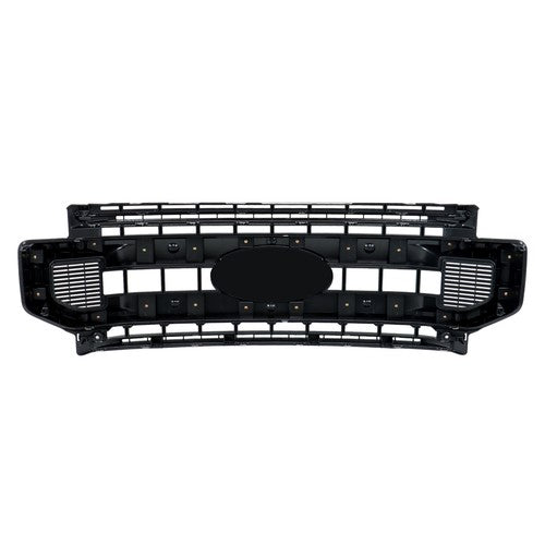 DURAFORCE Front Upper Grille Grill Suit For Ford F250 XL/XLT 2020 2021 2022 Chrome Plastic