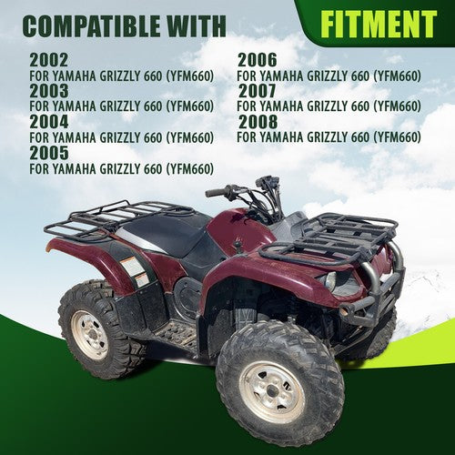 DURAFORCE Complete Seat For Yamaha Grizzly 660 2002-2008 Replace for 5KM-24710-00-00