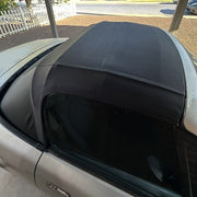 DURAFORCE Black Convertible Soft Top w/Heated Glass Window For Mazda Miata 1990-2005 99-05