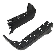 DURAFORCE Rear Bumper Ends For Ford F150 2009-2014 Primered Steel Set Black Pair LH RH