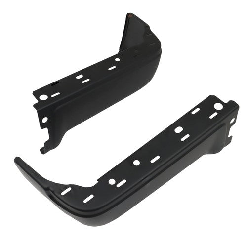 DURAFORCE Rear Bumper Ends For Ford F150 2009-2014 Primered Steel Set Black Pair LH RH