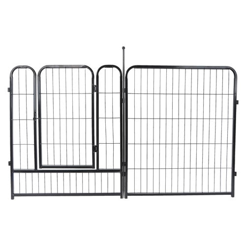 DURAFORCE 24 Panels 32x26 inch Dog Playpen Crate Fence Pet PlayPen Exercise Cage