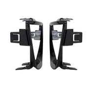 DURAFORCE Black Set Of 4 Fit For Chevy Camaro Series 2010 - 2013 Tail Light Bezel Covers