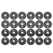 DURAFORCE 24 PCS 4.5" x 7/8" T29 Flap Discs 40/60/80/120 Grit Angle Grinder Sanding Disc