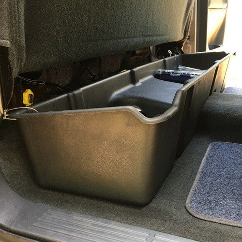 DURAFORCE Underseat Storage Box For 1999 2006 Chevy Gmc Silverado Sierra Extended Cab