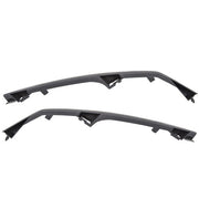 DURAFORCE Pair Headlight Molding Trim Lower Filler Fit For Nissan 04-15 Titan Armada QX56