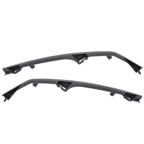 DURAFORCE Pair Headlight Molding Trim Lower Filler Fit For Nissan 04-15 Titan Armada QX56