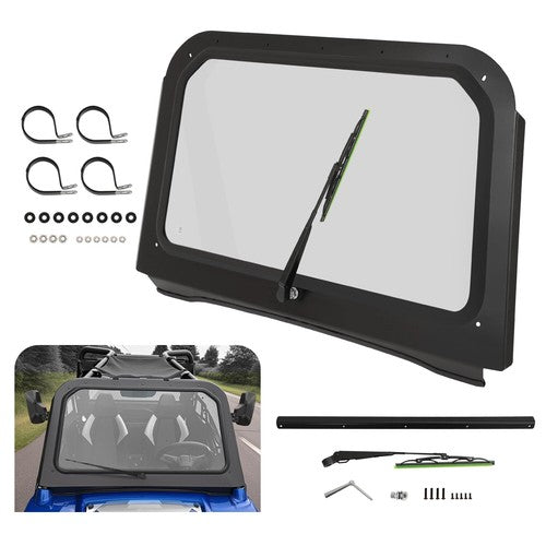DURAFORCE Clear Windshield Wiper for Polaris RZR 800 RZR 4 800 2008-2014 XP 900 11-14