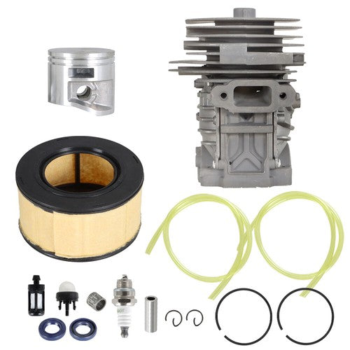 DURAFORCE Air Filter Bulb Tune-Up Kit Cylinder Piston Fits For MS251 MS 251 44mm Chainsaw