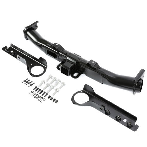 10000 Lbs Class 4 Trailer Hitch Receiver w Cover Bezel For Dodge Durango 14-19