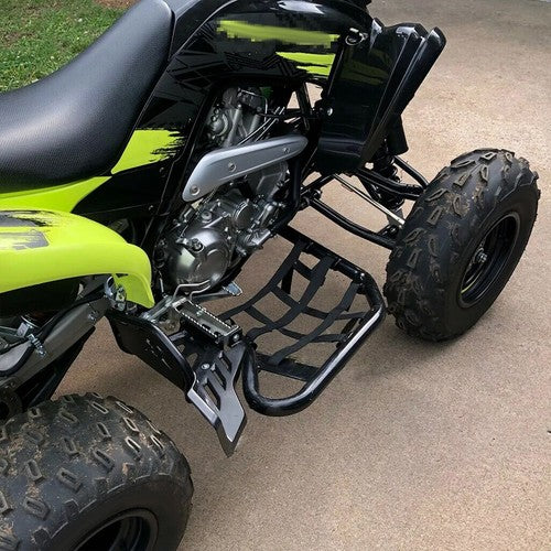 DURAFORCE Aluminum Nerf Bars Foot Guard Pegs For Yamaha Raptor 700 YFM 700 YFM700 Black