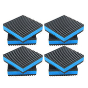 DURAFORCE 8 Pack 3" x 3" x 7/8" EVA Rubber Shock-absorbing Pad Anti Vibration Pads