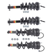 DURAFORCE 4Pcs Front Rear Shock Assys w/ Magnetic Fits Escalade Tahoe GMC Yukon XL 2021-24